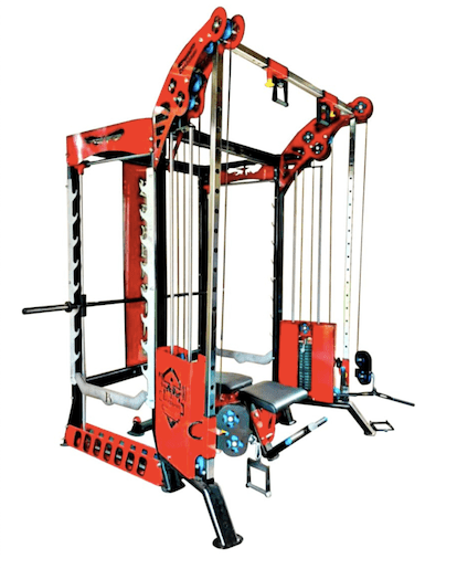 Smith Machine with Cable Cross Over Plus 360° Rotating Grip Chin ups - FitMorf - FitMorf