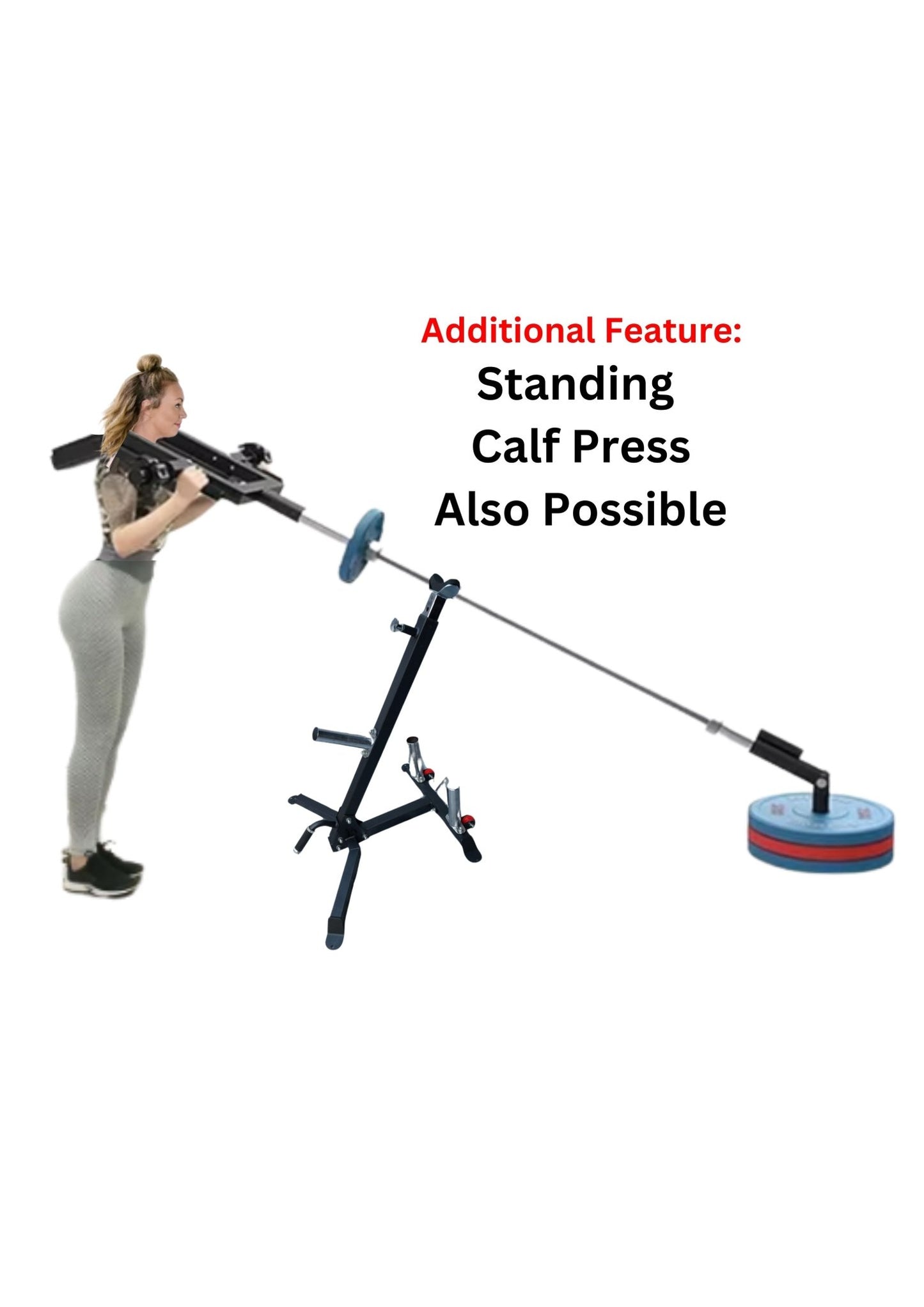Squat Attachment for any barbell - FitMorf - FitMorf