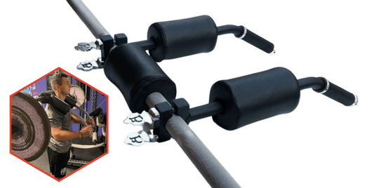 Squat Handles with cushions - Attaches to any barbell with ease - FitMorf - FitMorf