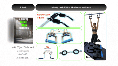 Squat Handles with cushions - Attaches to any barbell with ease - Make your squats comfortable