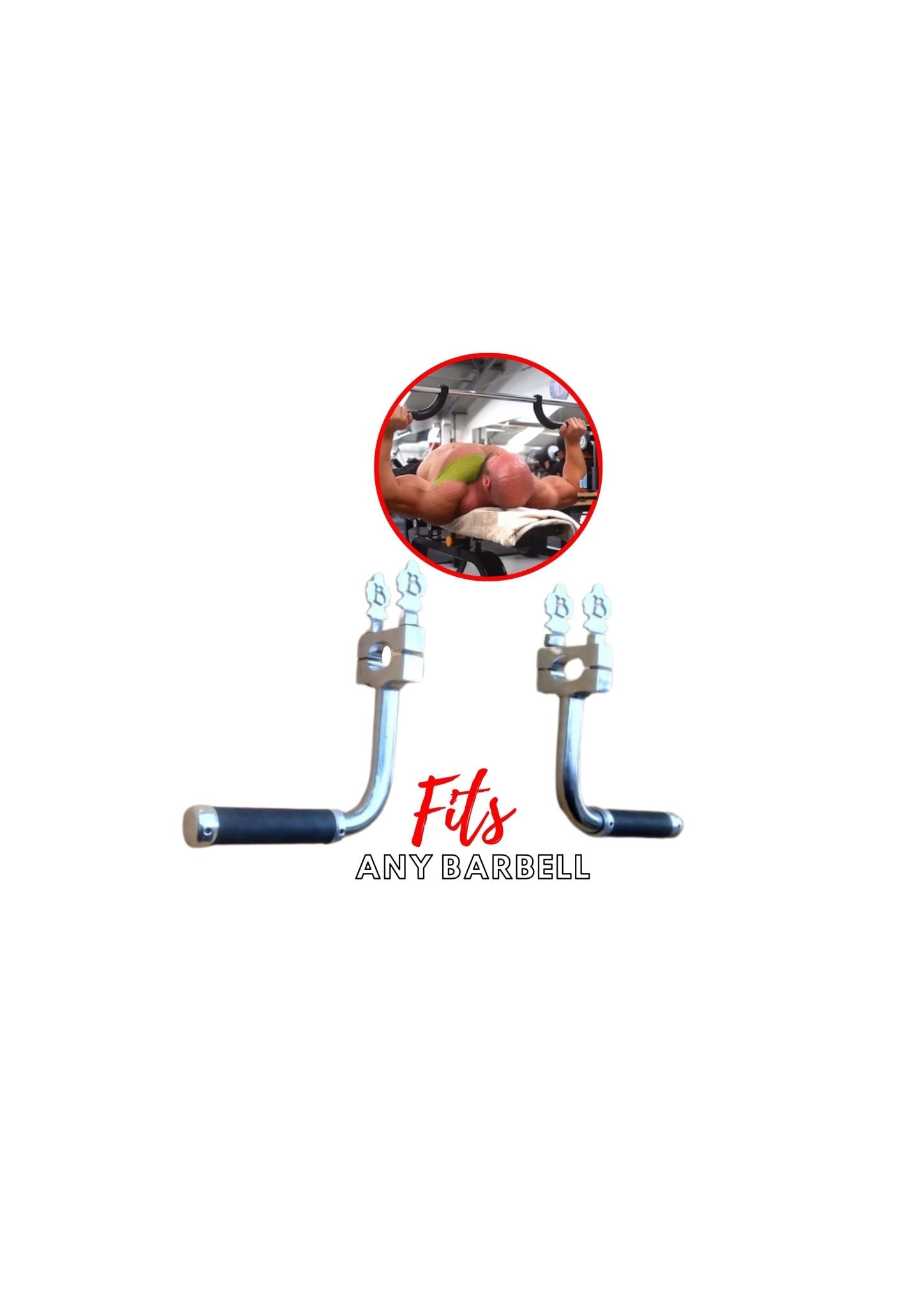 Deep Stretch Grips for Bech press - FitMorf - FitMorf