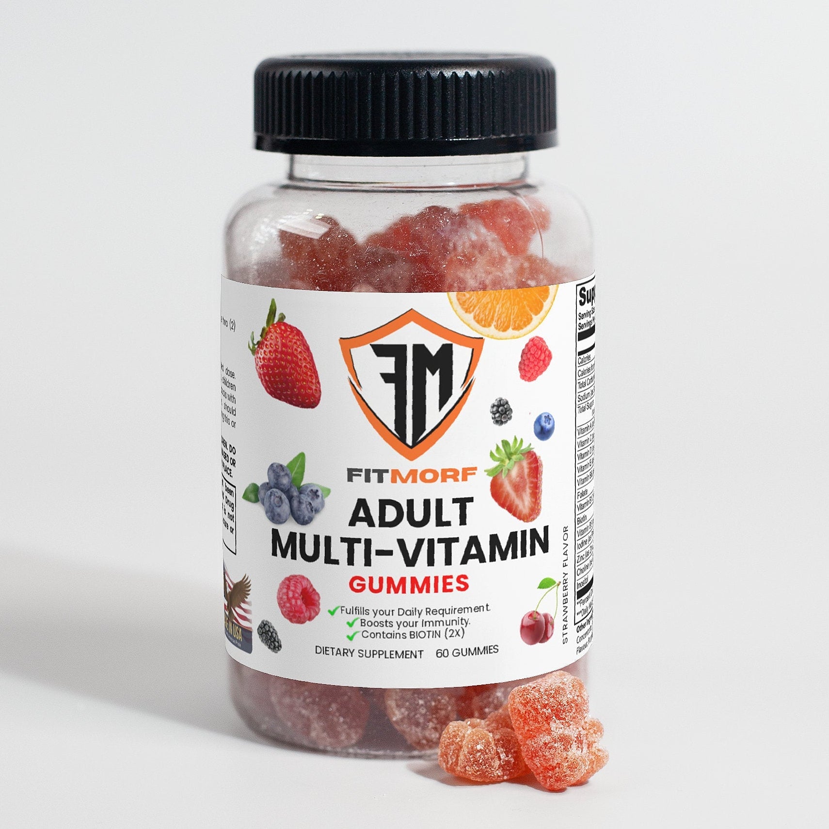 Multivitamin Bear Gummies (Adult) - fitmorf
