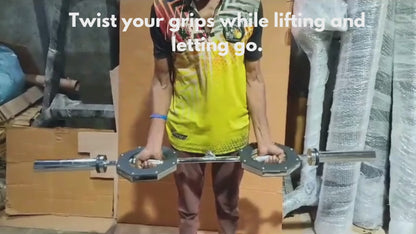 Bar with rotating grips - FitMorf