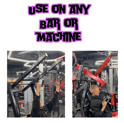 Rotating Grips for chin ups with hooks - FitMorf - FitMorf