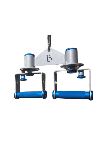 Rowing Multi Grip Attachment/ Rotating Grips Attachment for Rowing/ Lat Pull Down