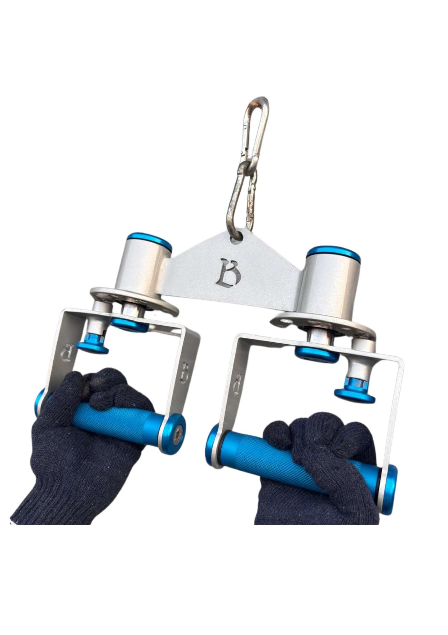 Rowing Multi Grip Attachment/ Rotating Grips Attachment for Rowing/ Lat Pull Down