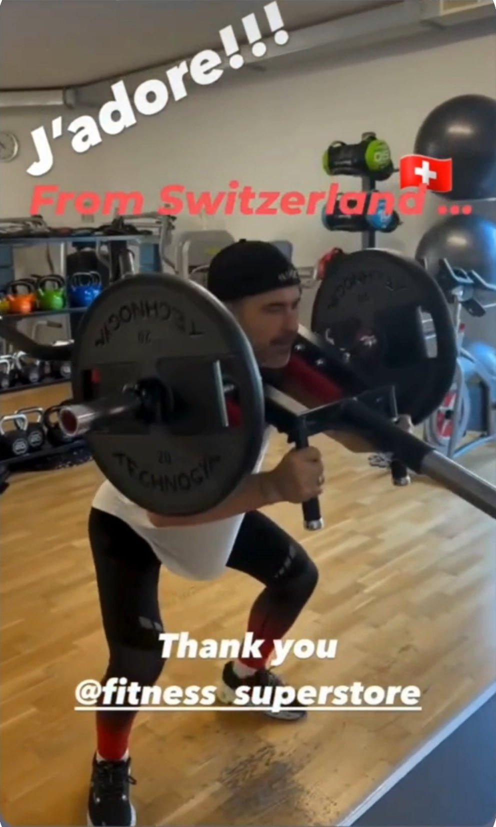 Squat Attachment for any barbell - FitMorf - fitmorf