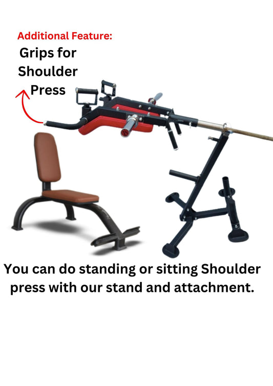 Squat Attachment for any barbell - FitMorf - FitMorf