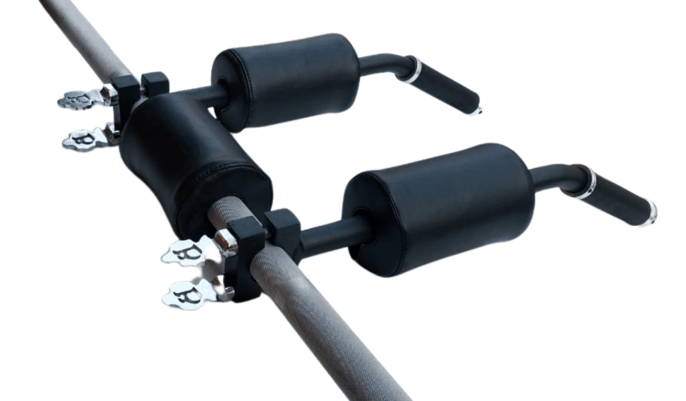 Squat Handles with cushions - Attaches to any barbell with ease - FitMorf - FitMorf