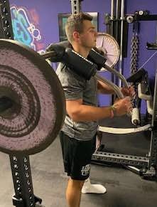 Squat Handles with cushions - Attaches to any barbell with ease - FitMorf - FitMorf