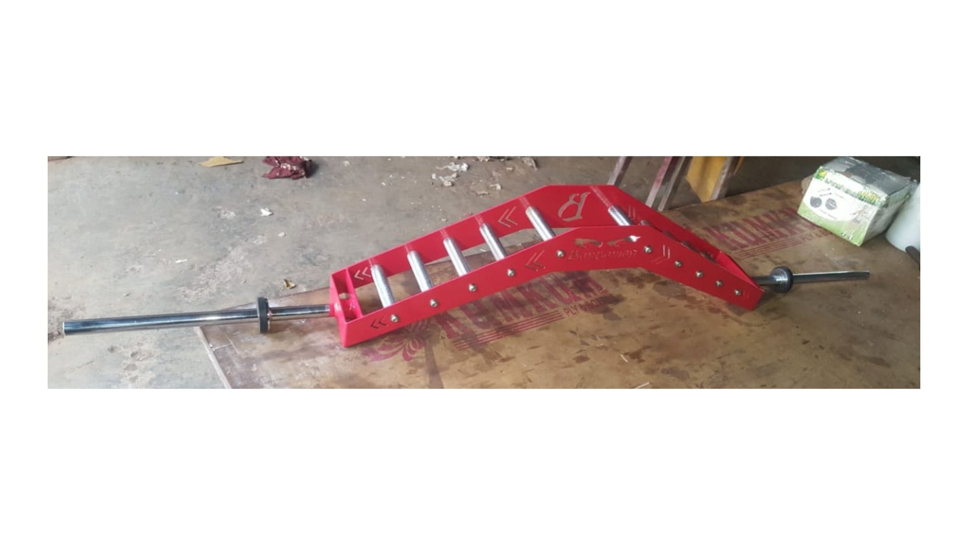 Swiss Bar - Chambered Barbell - Multi Grip Swiss Bar - FitMorf - FitMorf